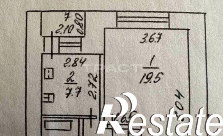 1-комн квартира улица Артамонова, 38А,  д. 38А