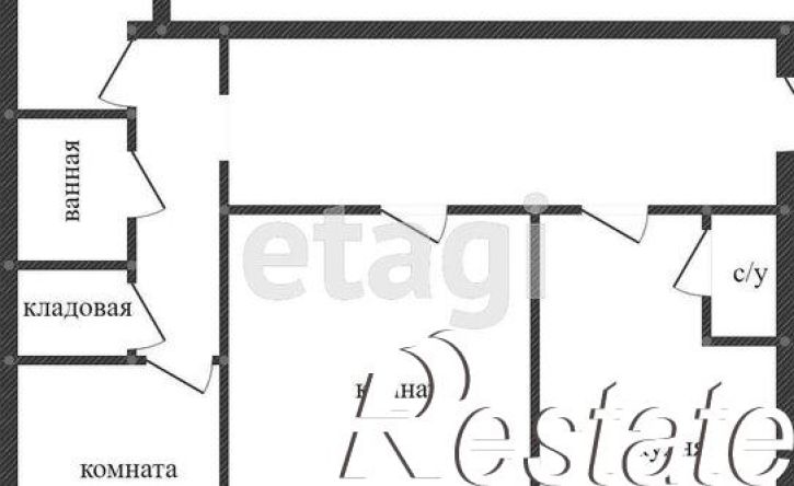 3-комн квартира Газовый переулок, 15Д,  д. 15Д