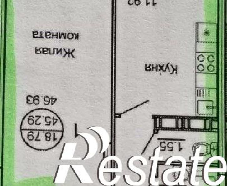 1-комн квартира набережная Максима Горького, 49Б,  д. 49Б